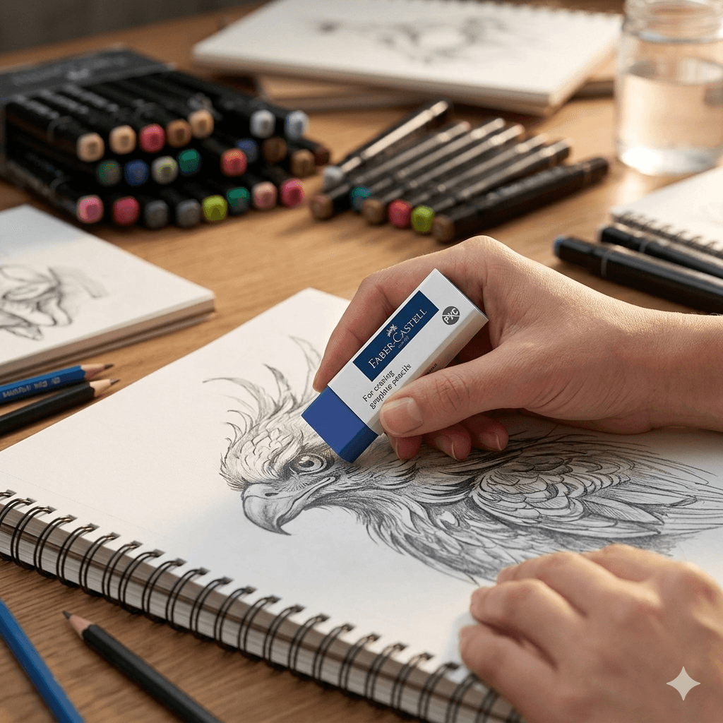 eraser — Office product photography